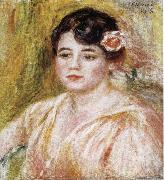 Pierre Renoir Adele Besson oil